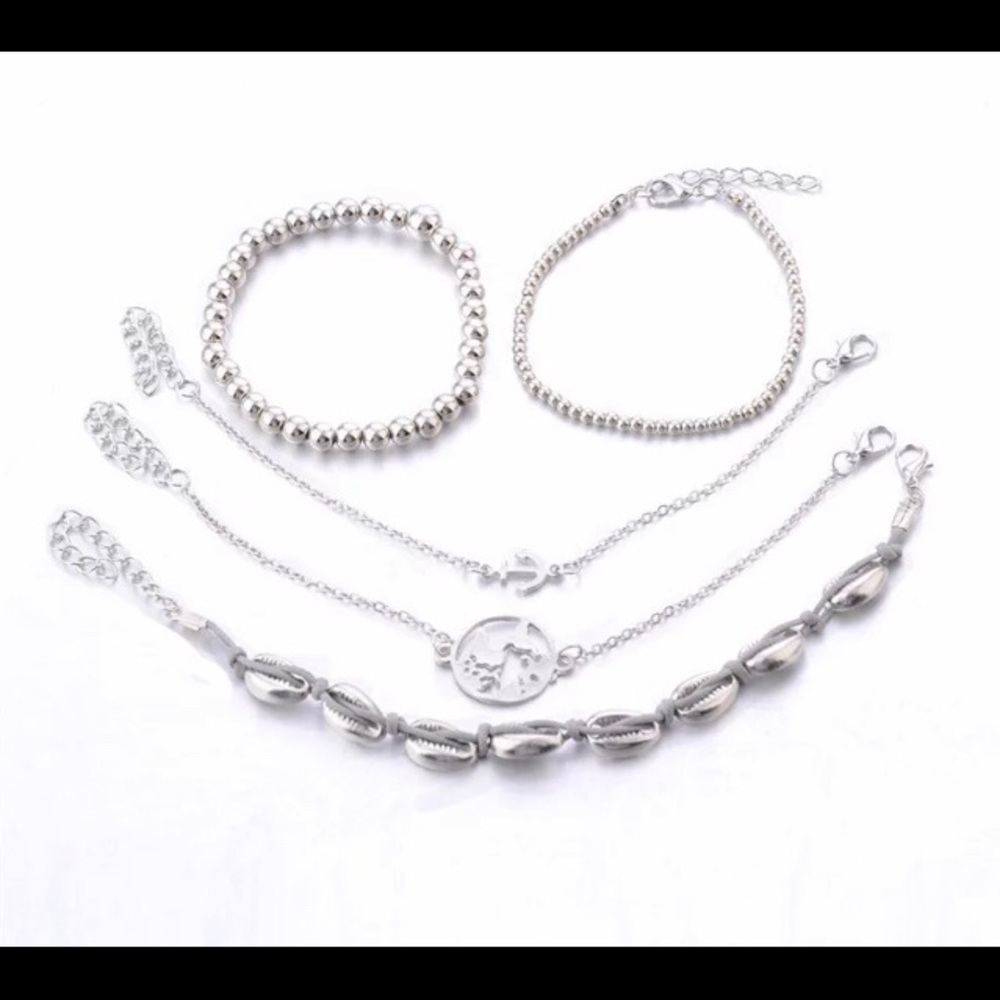 Set of 5 Bracelets Sea Theme - Picture 2 of 4